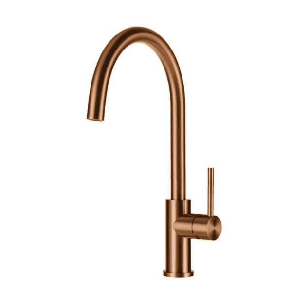 Lorreine Mersey-Copper Eenhendel Keukenmengkraan Copper