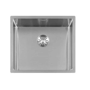 Lorreine 45SP Luxe Enkele Keukenspoelbak RVS 45 x 40 Onderbouw – Vlakbouw – Opbouw