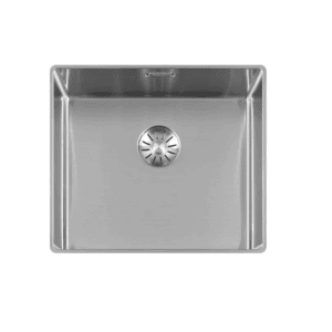 Lorreine 45SL-1016 Luxe Enkele Keukenspoelbak RVS 45 x 40 Speciaal Voor Vlakbouw In Onder Andere Keramiek Of Dekton