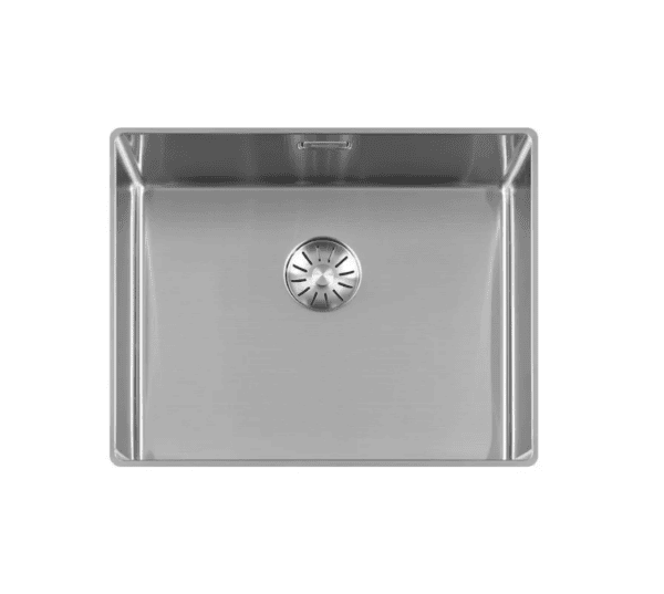 Lorreine 50SL-1016 Luxe Enkele Keukenspoelbak RVS 50 x 40 Speciaal Voor Vlakbouw In Onder Andere Keramiek Of Dekton