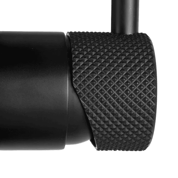 Lorreine Spey-Black-XX Eenhendel Keukenmengkraan Met Luxe Hendel Zwart Met Uittrekbare Handdouche